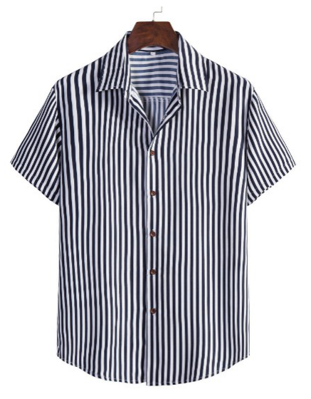 Versatile Striped Button Down Shirts For Men Versatile Striped Button Down Shirts For Men