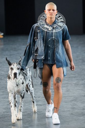 Fashion Show With Dog