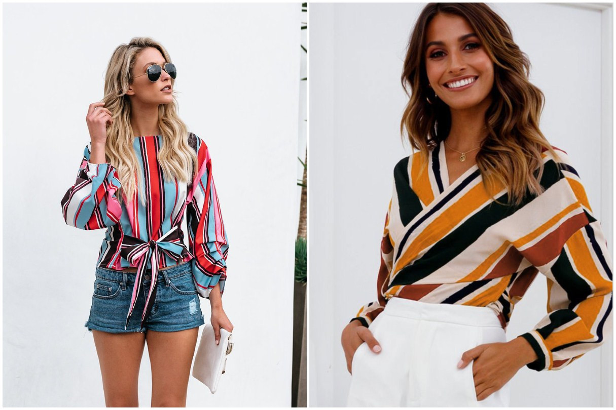 Striped Women Blouses Wholesale7 Blog Latest Fashion News And Trends
