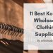 Best Korean Wholesale Clothing Suppliers