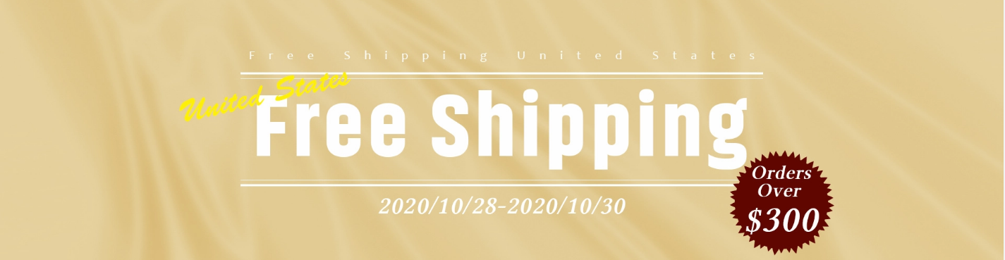 free shipping promotion - 2020
