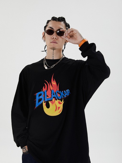 Hip Hop Trendy Sport Casual Long Sleeve Sweatshirt
