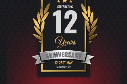 Wholesale7 celebrathing 12th Anniversary