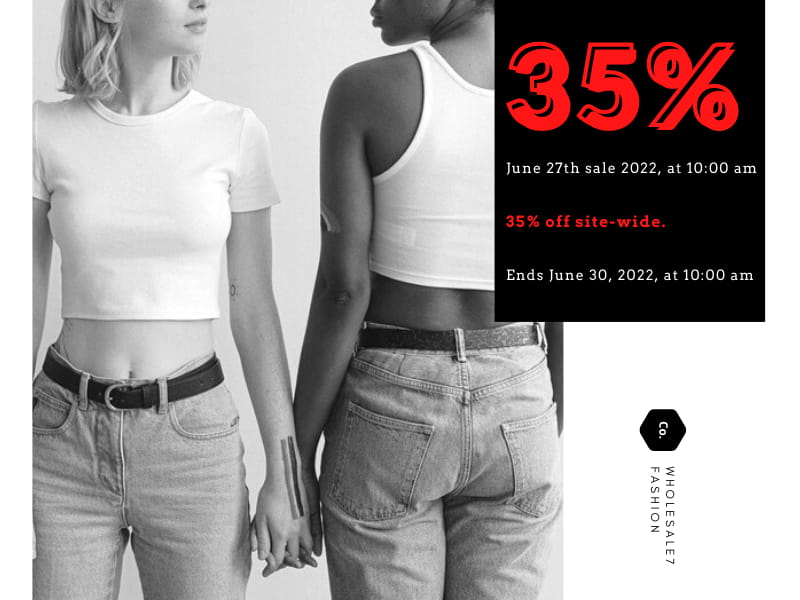 35% off Sitewide -Wholesale7 Fashion