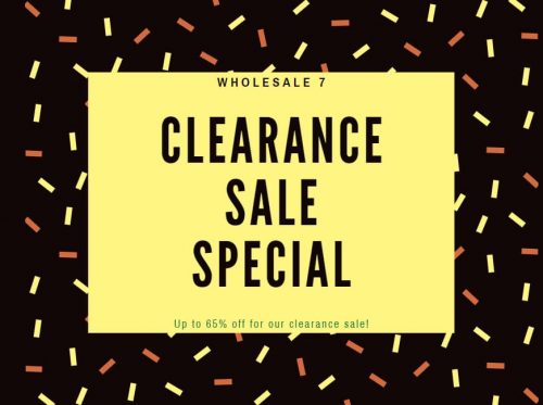 65% clearance sale 2022