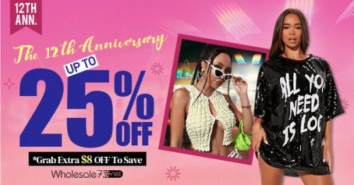 Wholesale7 the 12th Anniversary Promotion