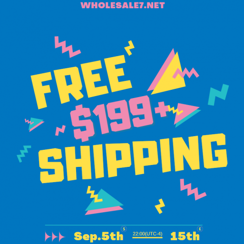 Free Shipping - $199+