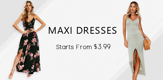 Maxi Dresses banner