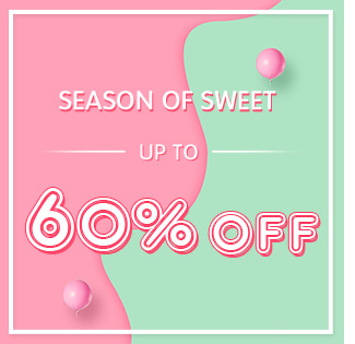 Season of sweet up to 60% off