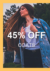 45% OFF Coats