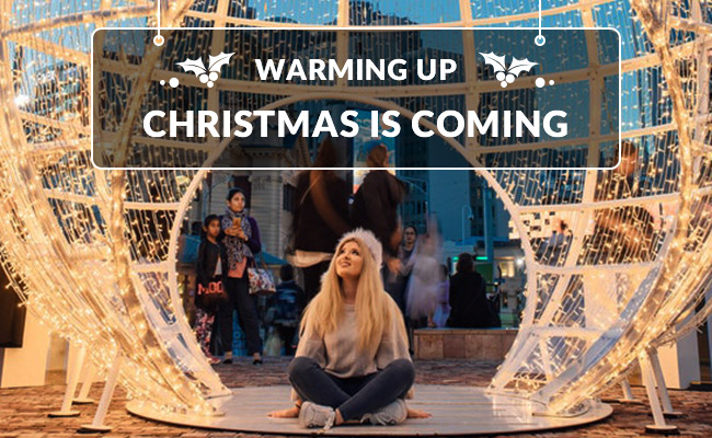 Warming Up Christmas Is Coming